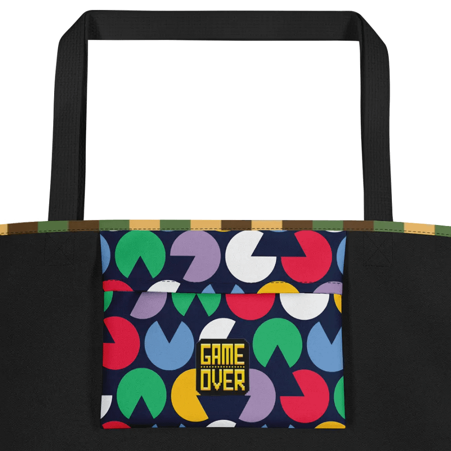 Pixel Fusion Large Tote Bag product image (2)