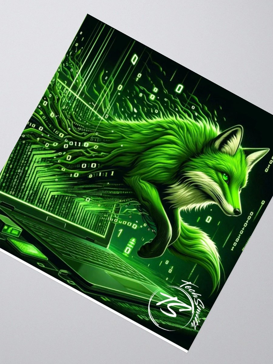 Agile Cipher Fox Sticker product image (2)