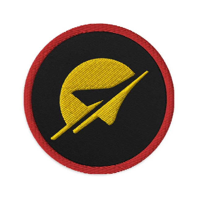 National Air and Space Museum Logo Patch (Yellow) Image 1