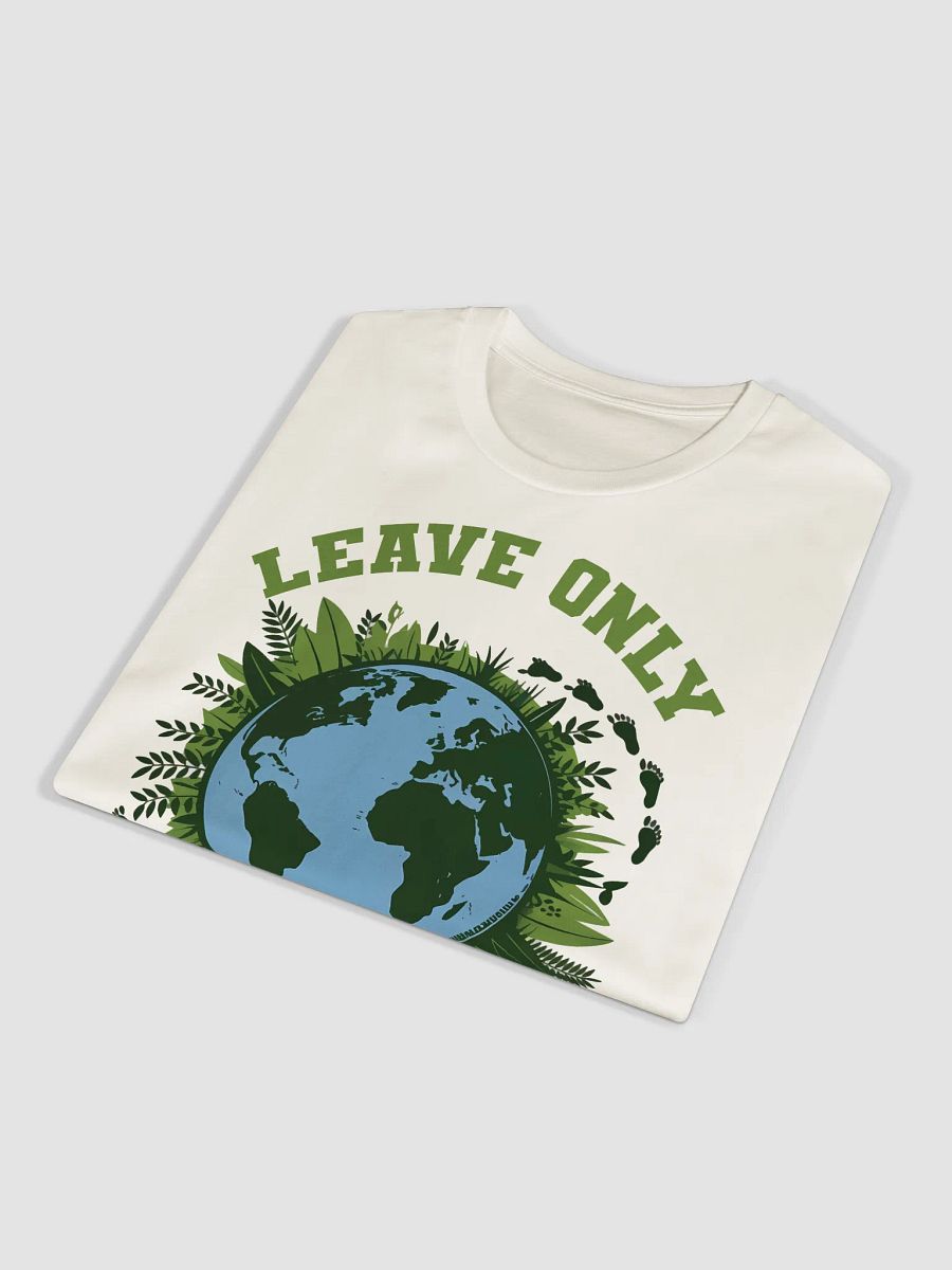Leave Only Footprints, Care for Our Planet T-Shirt product image (7)