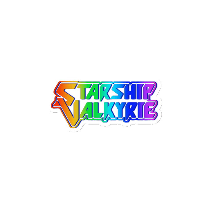 Starship Valkyrie Pride SSV Logo Die-cut Magnet product image (2)