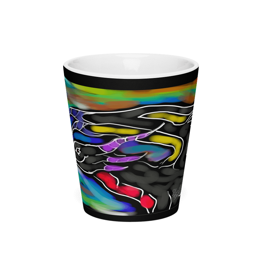 Colorful Dragon (Latte Mug) product image (3)