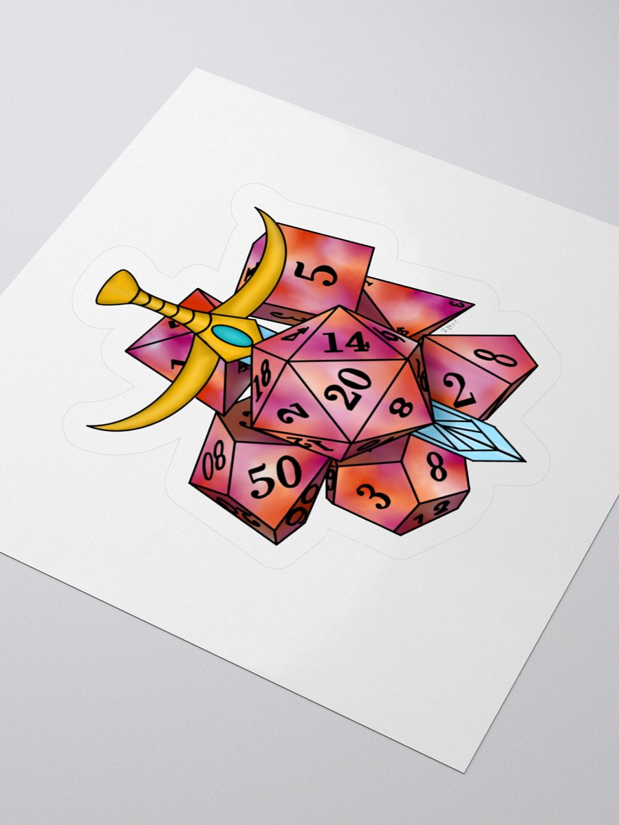 Lesbian Pride Dice Design product image (8)