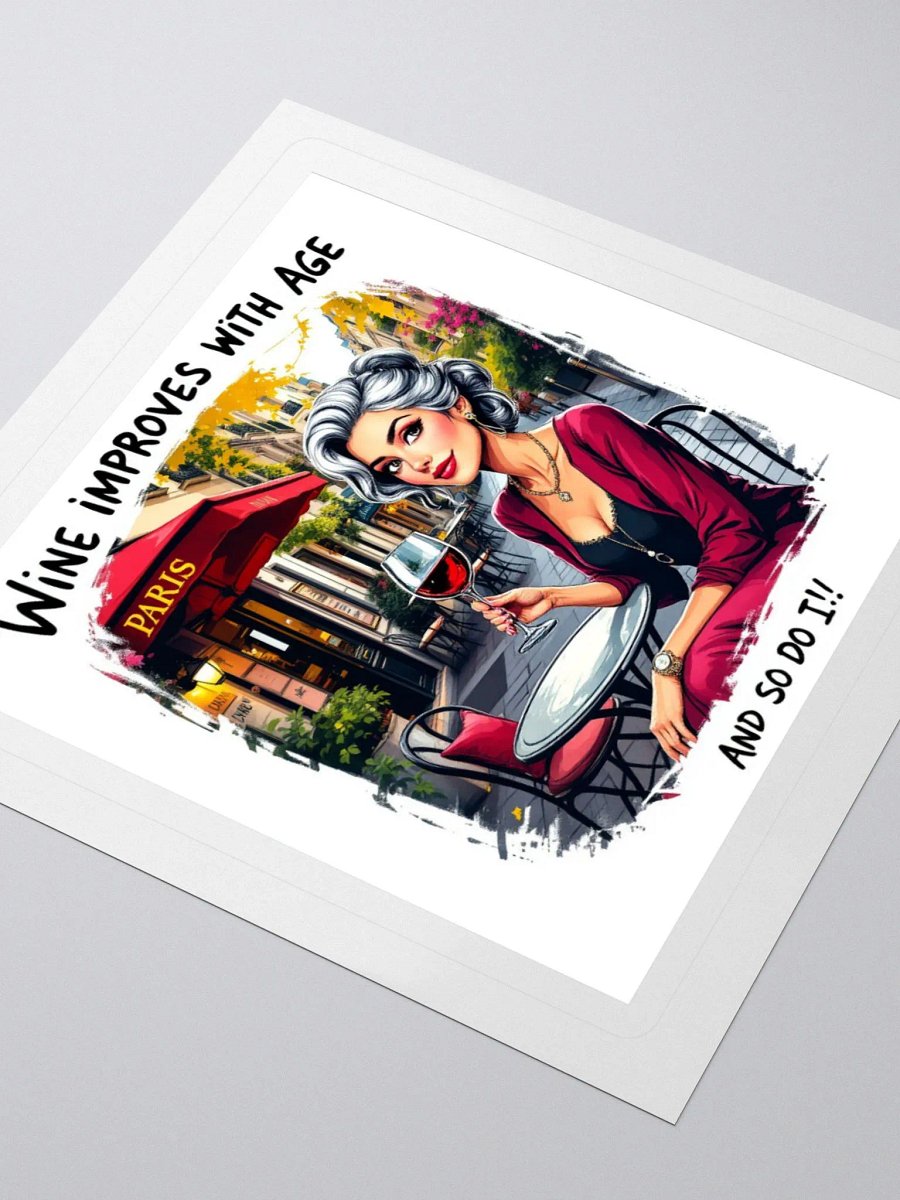 Age Like Fine Wine Sticker Set product image (11)