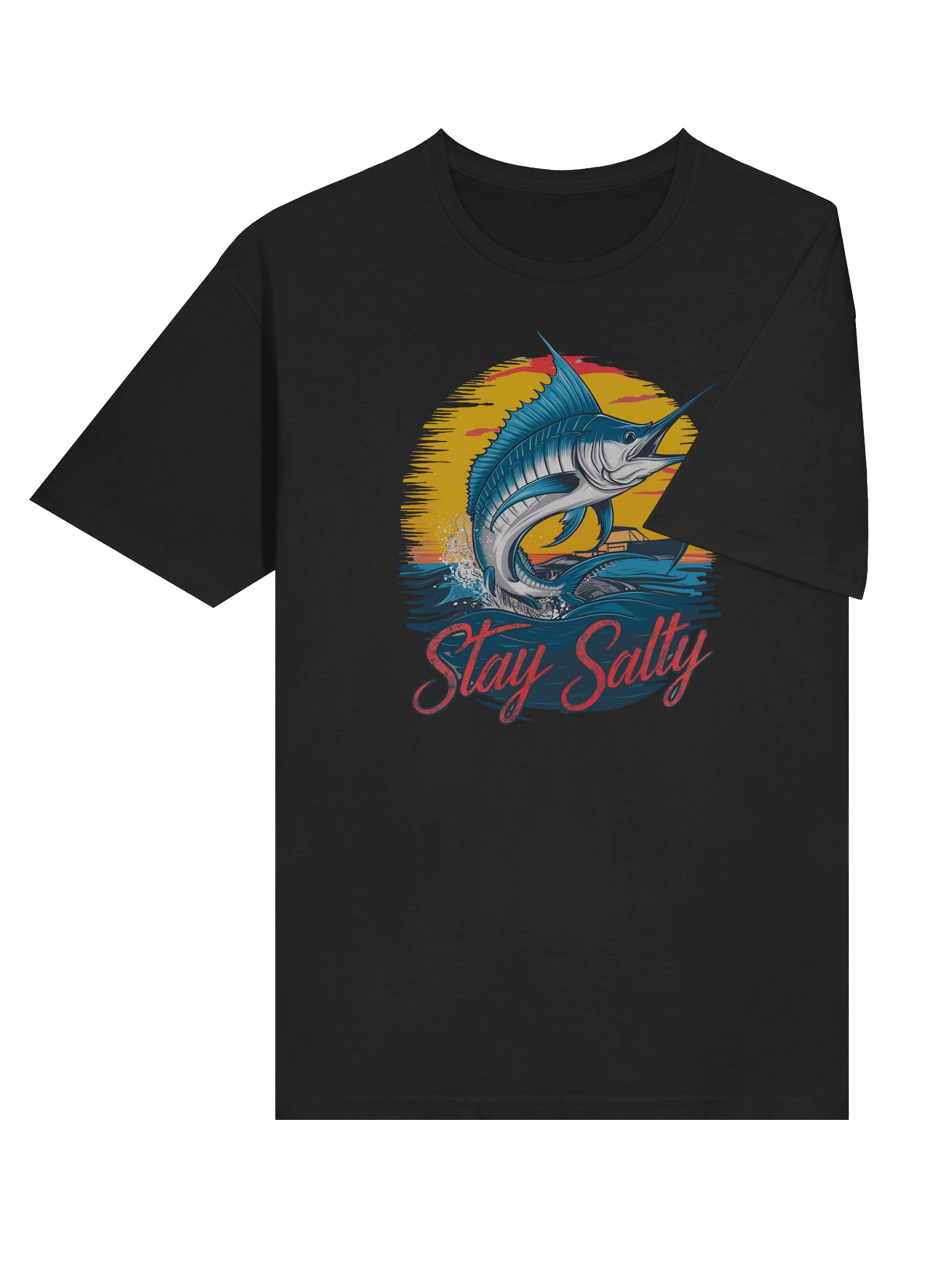 Sunset Marlin Unisex Tee product image (6)