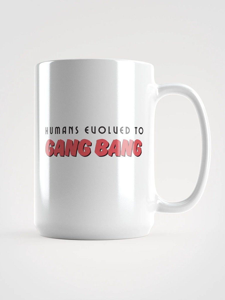 Human Evolved to Gang Bang Mug product image (1)