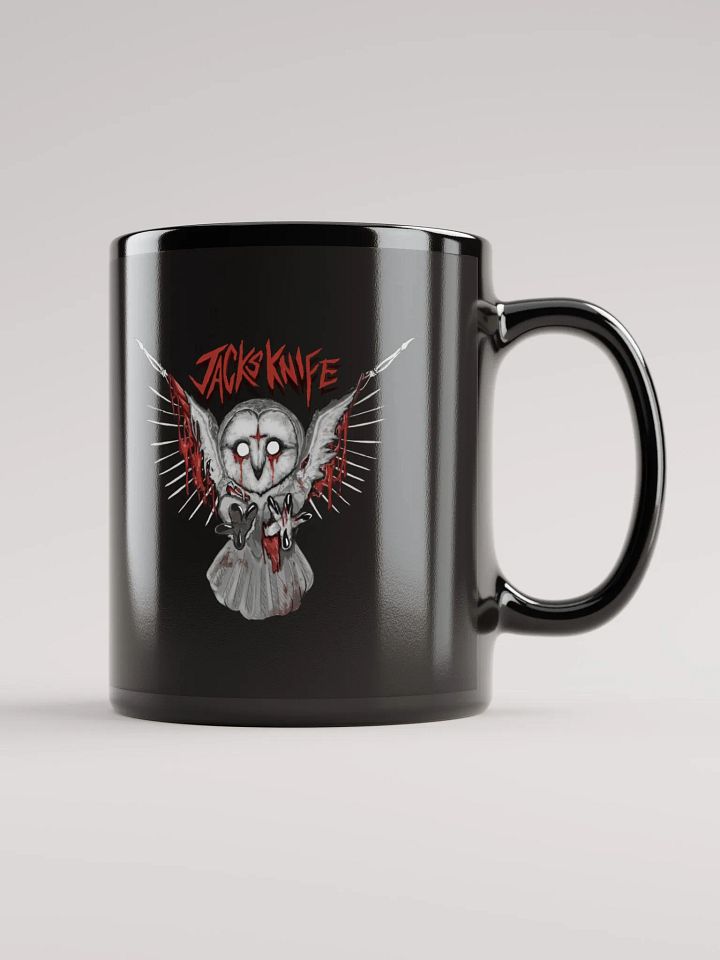 Jacks_Knife - Owl Black Mug product image (1)