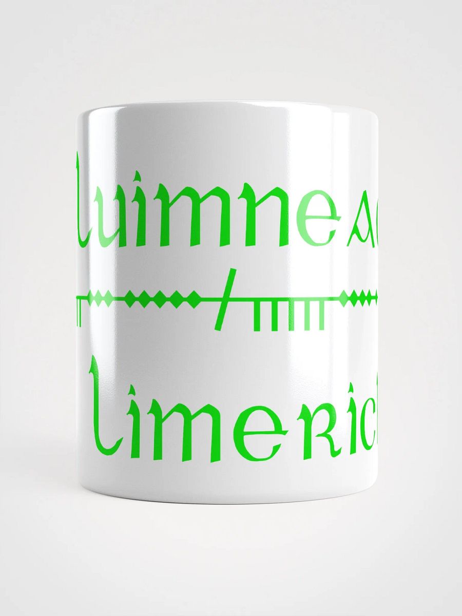 Limerick/Luimneach Scholastic style Ogham Ogham Mug product image (1)
