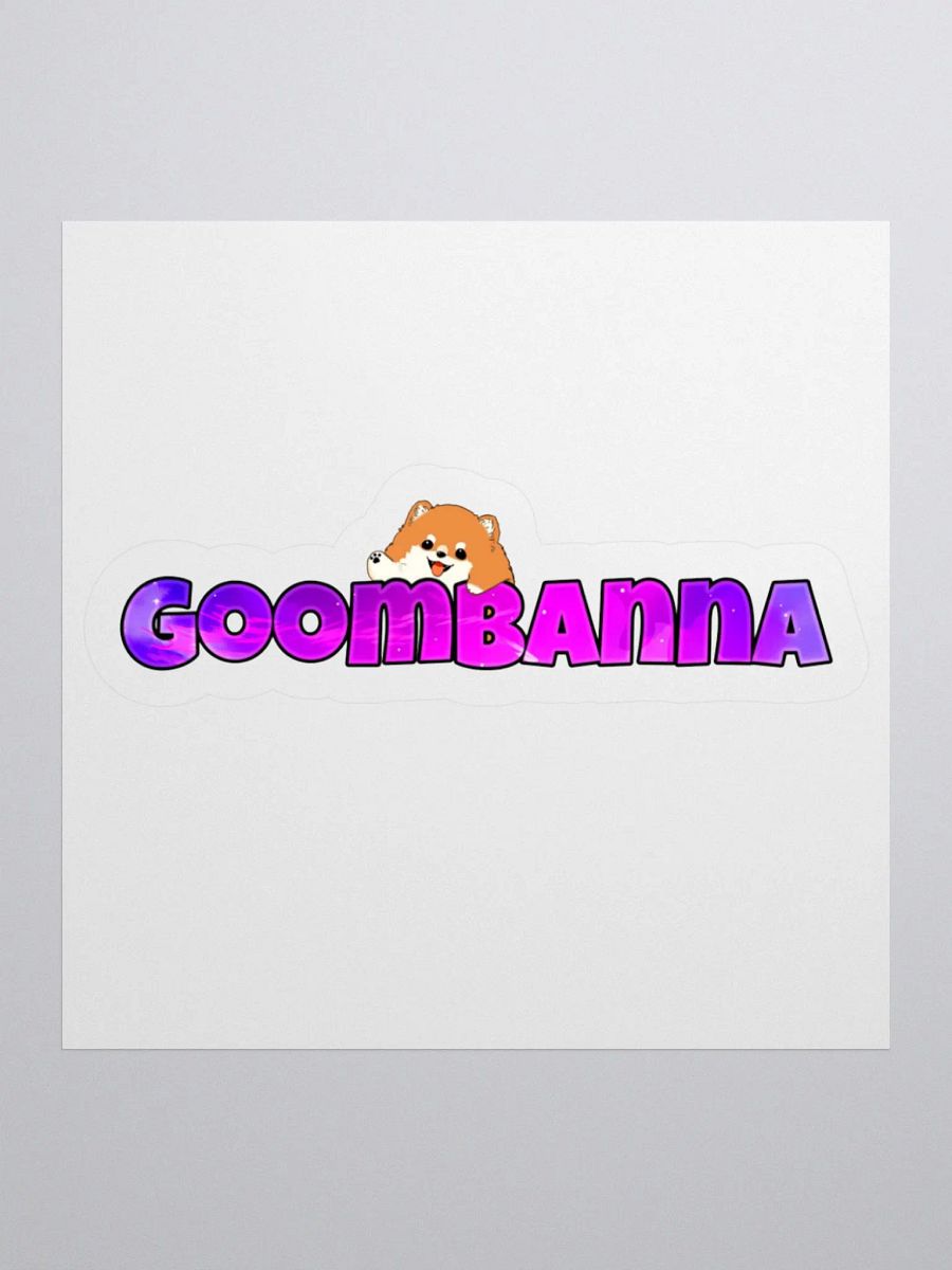"Goombanna + Dog" sticker product image (1)