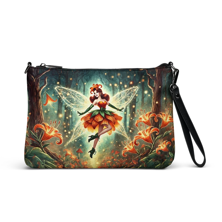 Enchanted Orange Lily Fairy Crossbody Bag - Fairytale Purse product image (1)