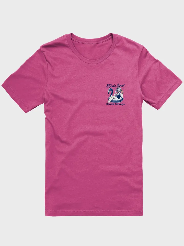 Sassy Flamingo Vibes T-Shirt product image (3)