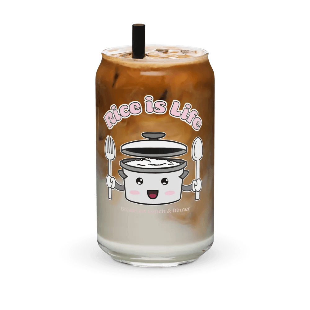 Rice is Life Can-Shaped Glass product image (6)