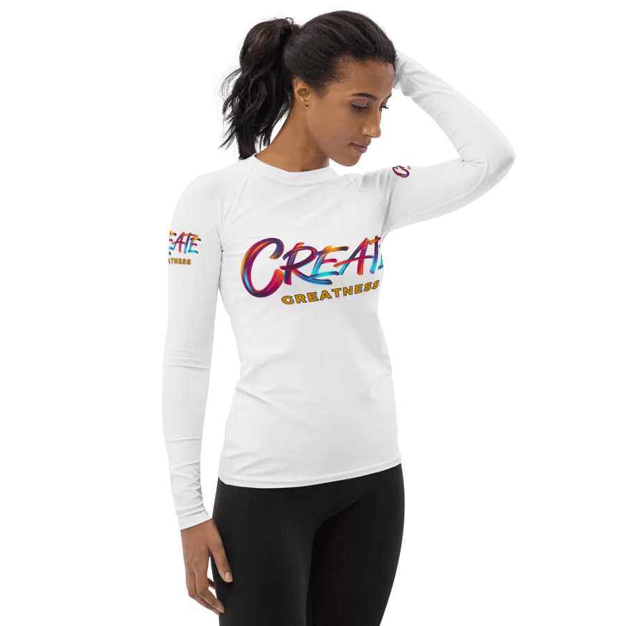 Create Greatness Vibrant Rash Guard product image (2)
