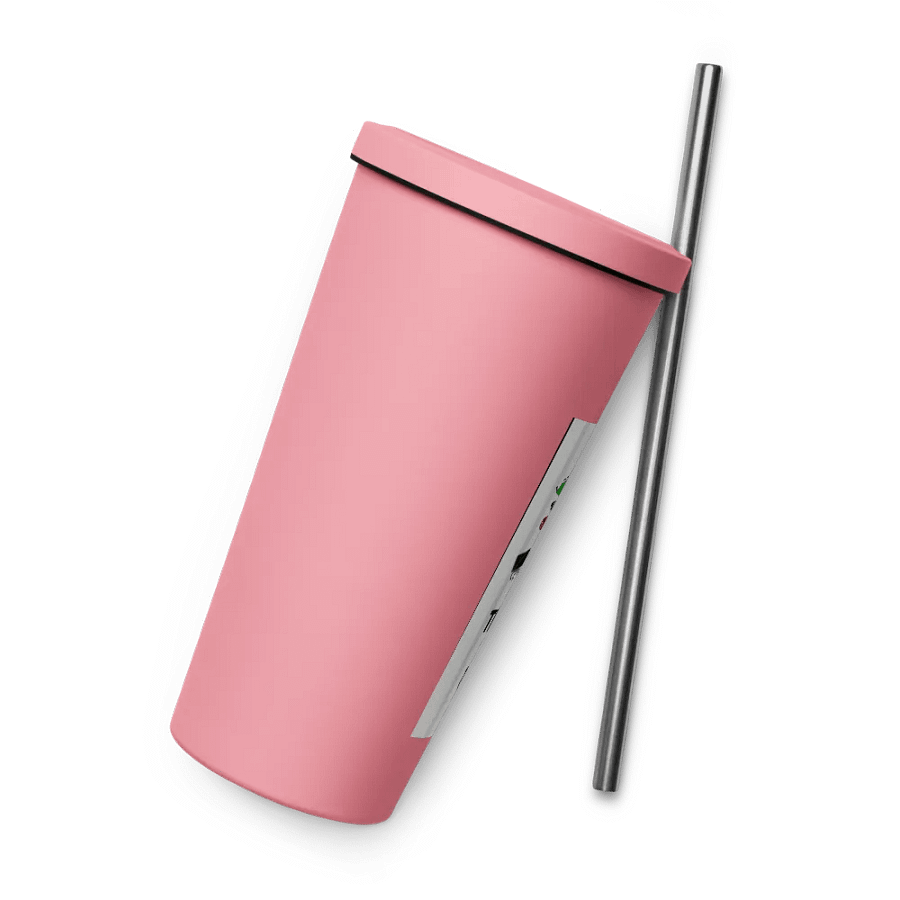 The bftrow poster Insulated Tumbler with a Straw product image (9)
