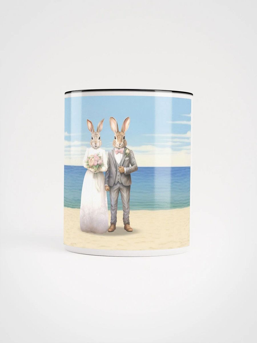 Seaside Wedding Rabbit Ceramic Mug product image (24)
