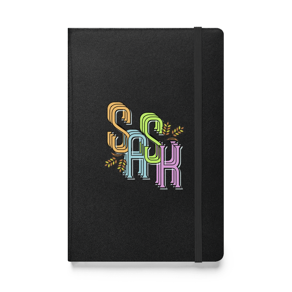 SASK Saskatoon Saskatchewan Colorful Hardcover Notebook product image (1)