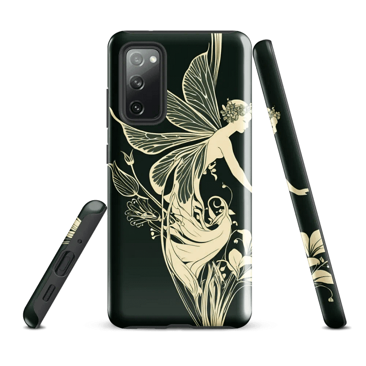 Tough Phone Case for Samsung® - Fairy Flower Illustration product image (1)