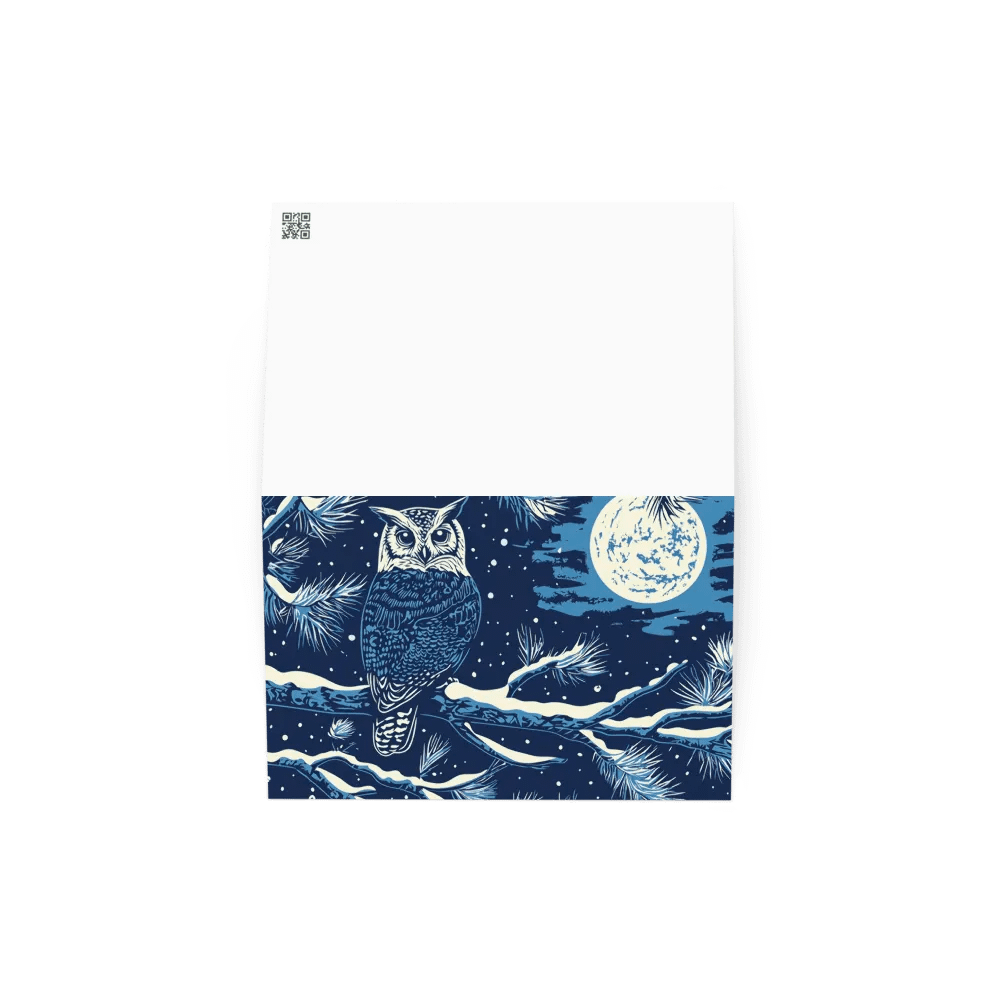 Winter Owl Greeting Card product image (3)