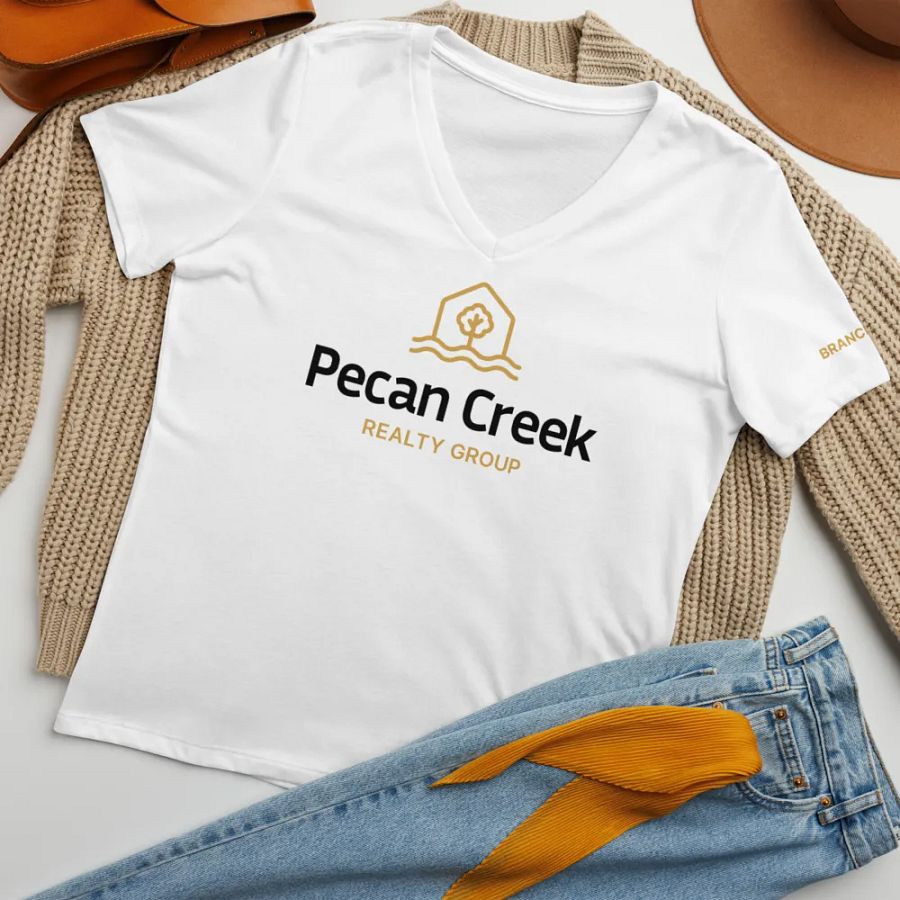 Women's Dark Logo | Bella Canvas V-Neck product image (7)