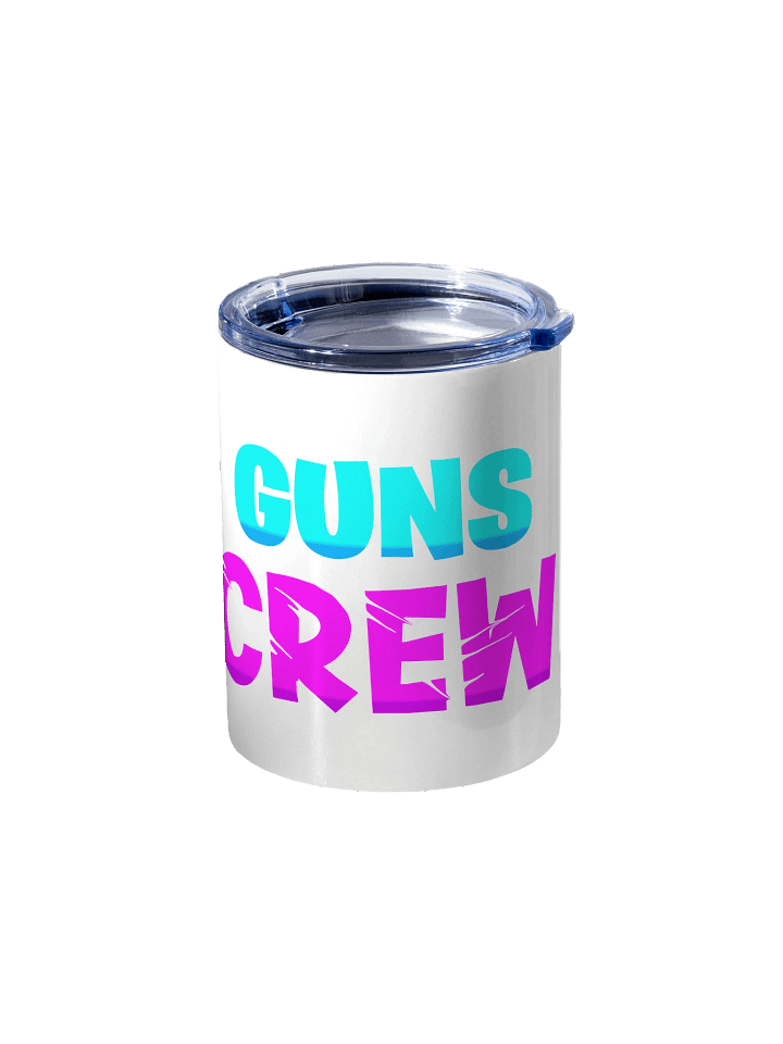 10oz Stainless Steel GunsCrew Tumbler product image (2)