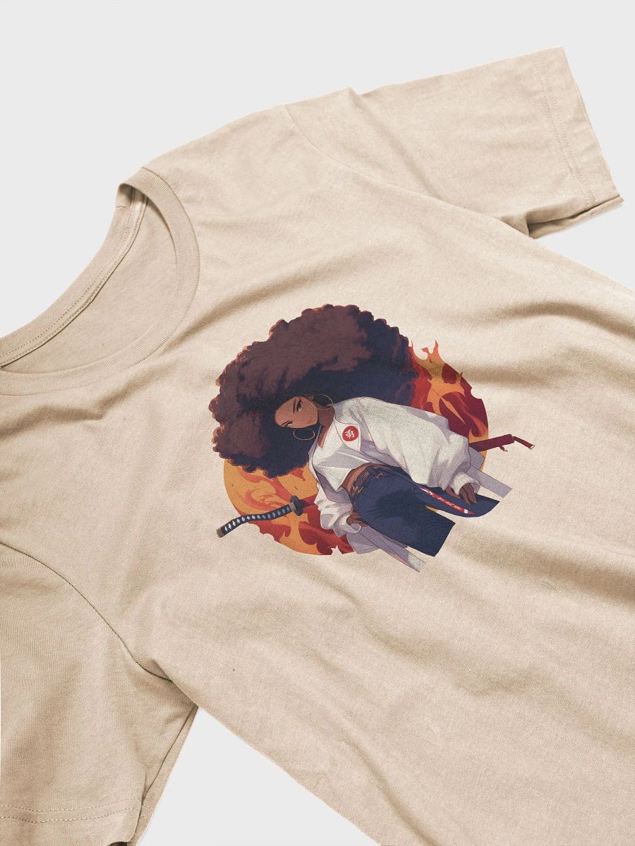 AFRO SAMURAI GIRL T-SHIRT product image (2)