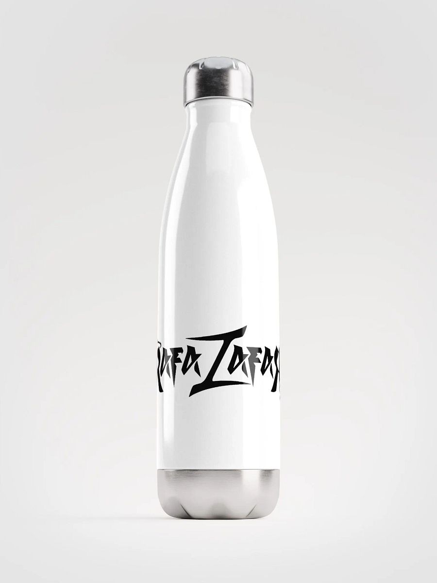 RafaZafar Logotext Steel Thermos (white) product image (1)