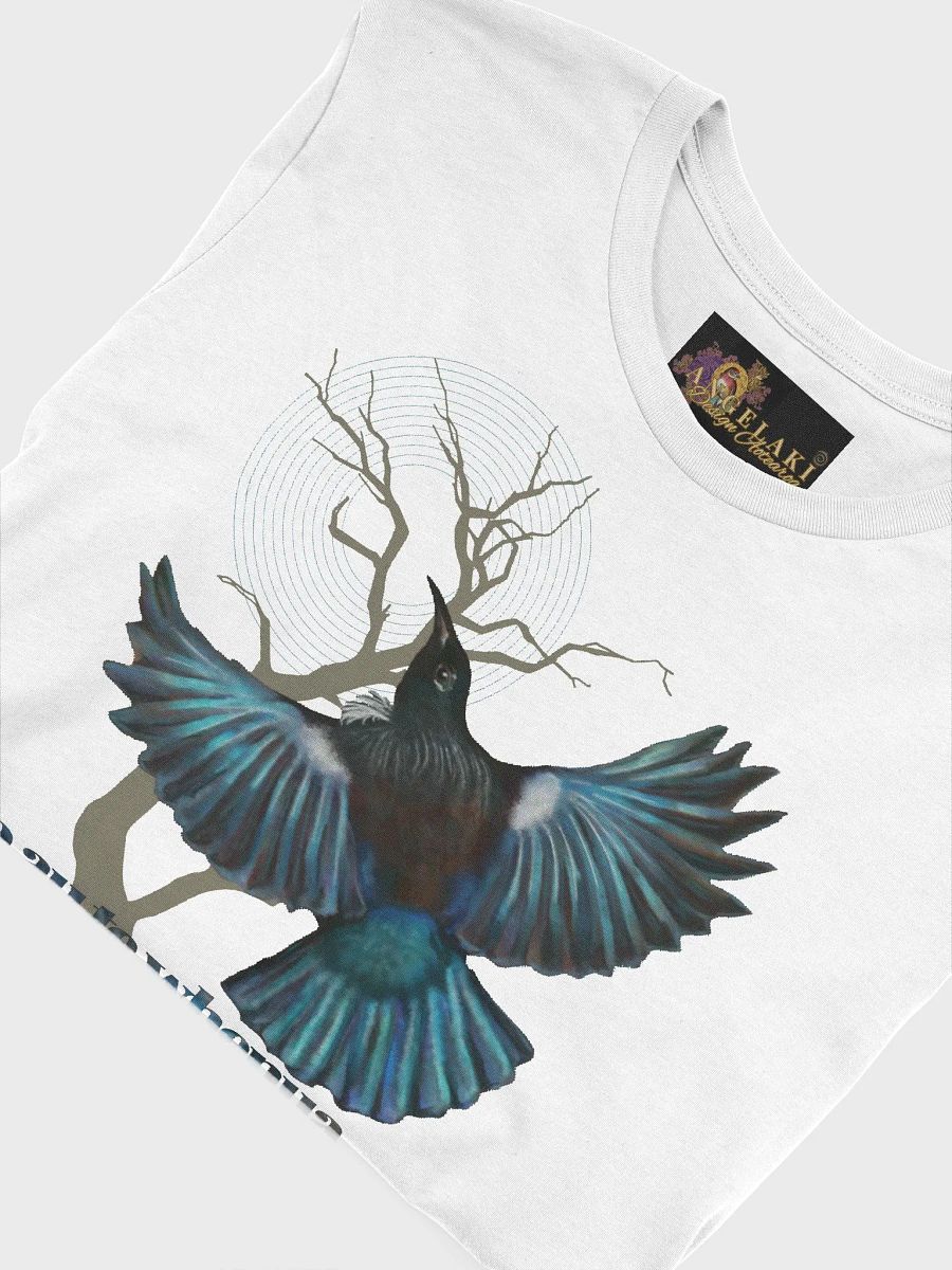 Unisex Tui in Flight - ko au te whenua Decolonisation Aotearoa Tee product image (4)
