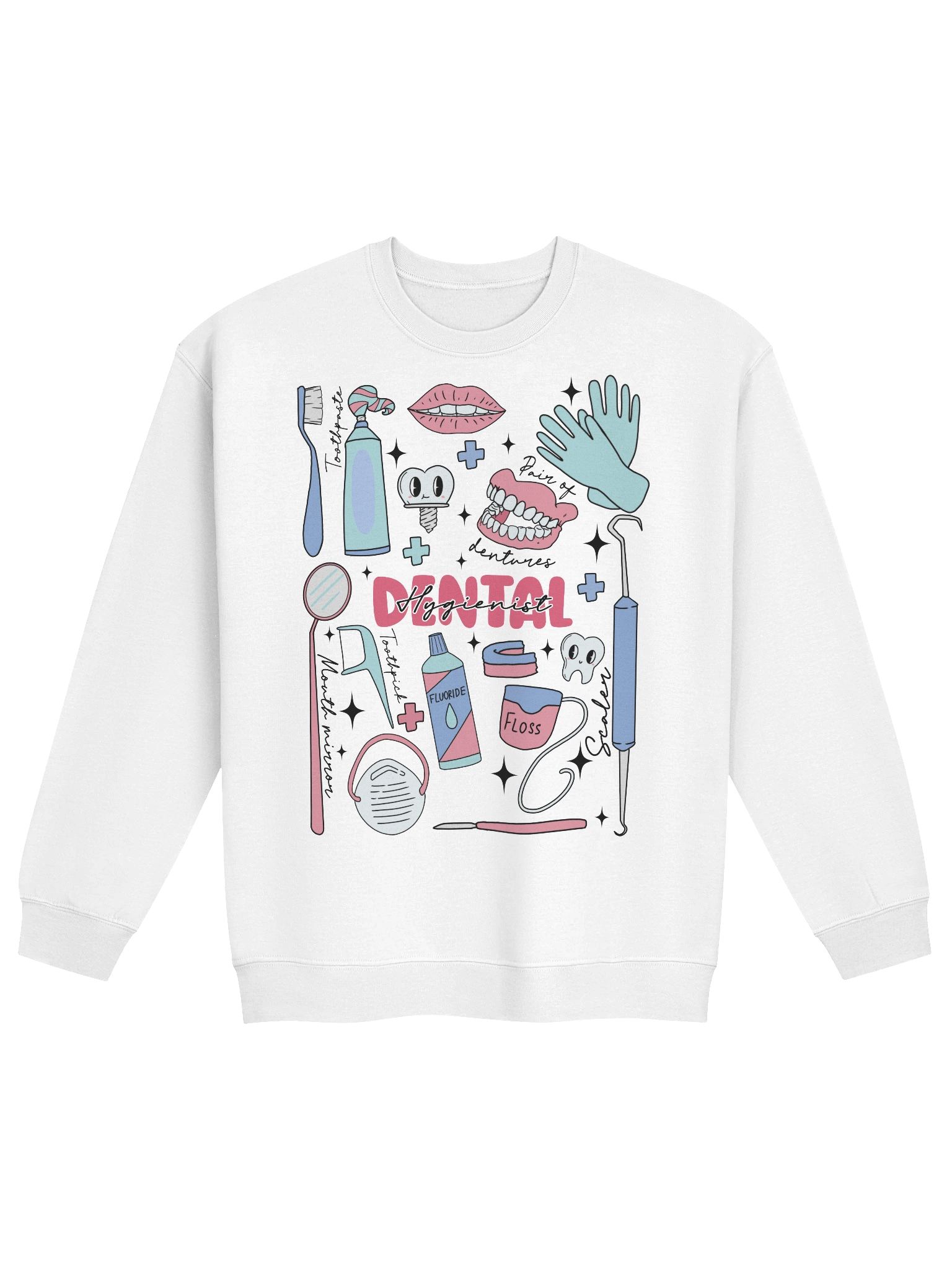 'Can't Talk, Doing Dental Hygienist Stuff' Sweatshirt product image (29)