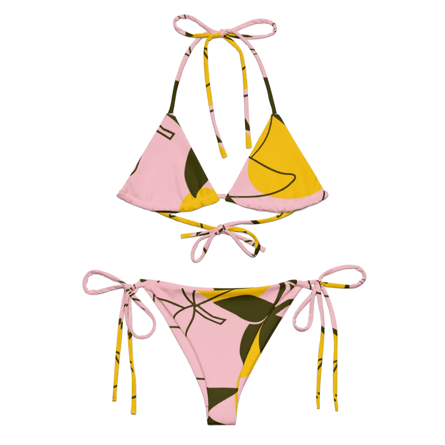 Sun-Kissed Leaves Recycled Bikini Set product image (2)