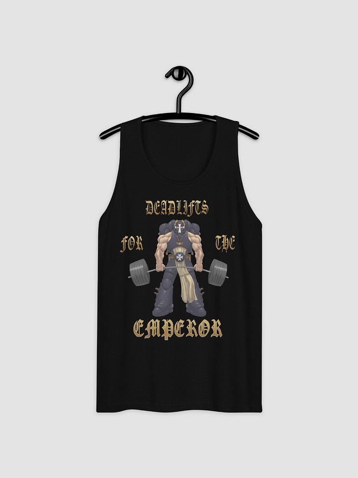 Deadlifts For The Emperor - Black Templars - Tank product image (2)