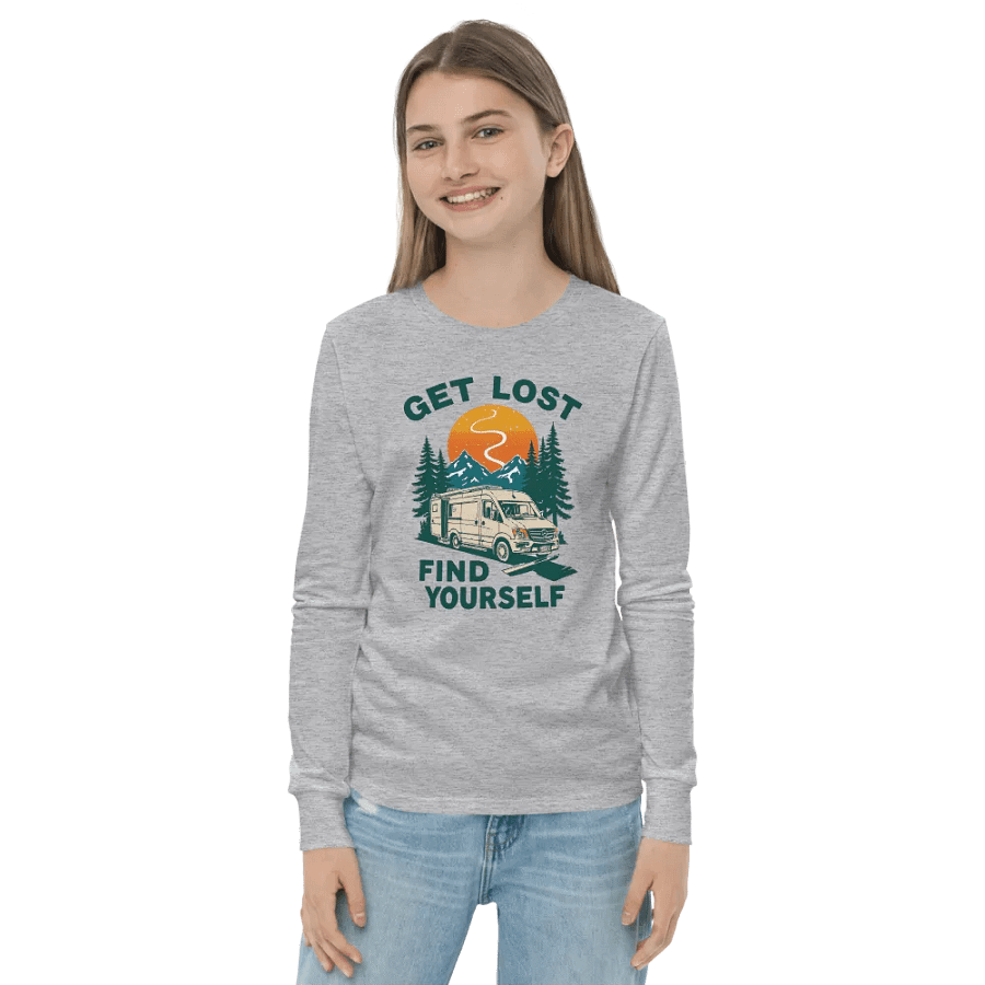 Wanderlust Adventure Kid's Long Sleeve Tee product image (21)