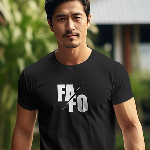 FA & FO Slash Unisex Tee_Dark product image (1)