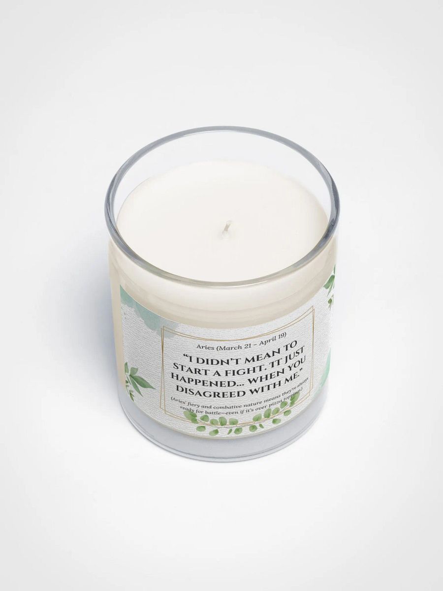 Aries - Zodiac Candles product image (3)