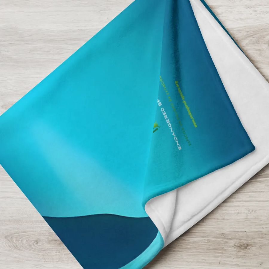 Endangered Species - Mexico - Vaquita Throw Blanket product image (6)