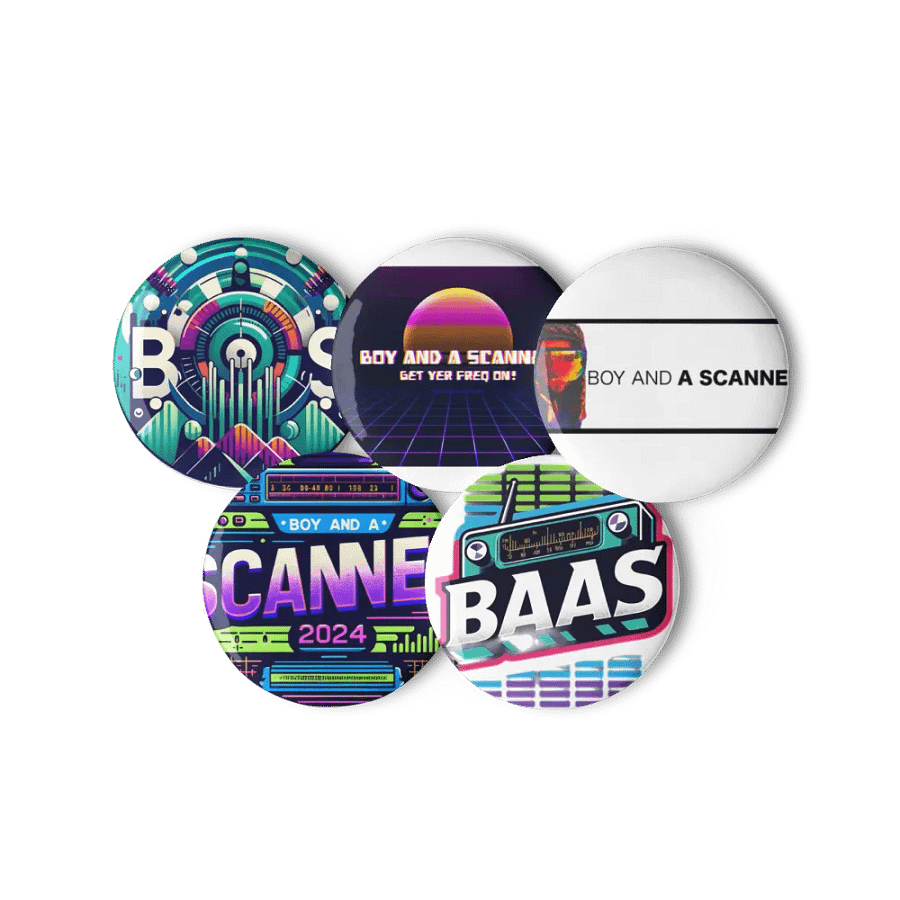 FreqFanatic 5-Pack Pin Set product image (7)