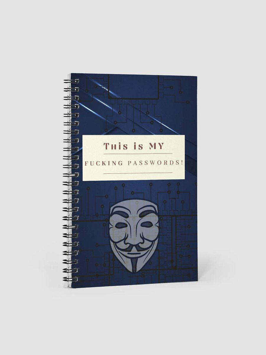 THIS IS MY FUCKING PASSWORDS! product image (1)