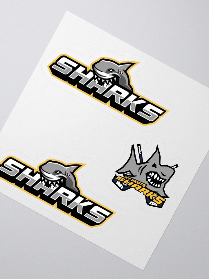 Sharks Helmet Stickers product image (4)