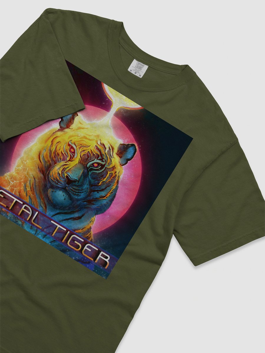 Metal Tiger Logo T - Sage Green product image (5)