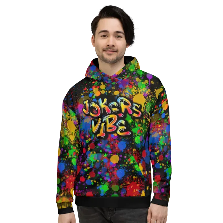 JokersVibe Graffiti Style Hoodie product image (1)