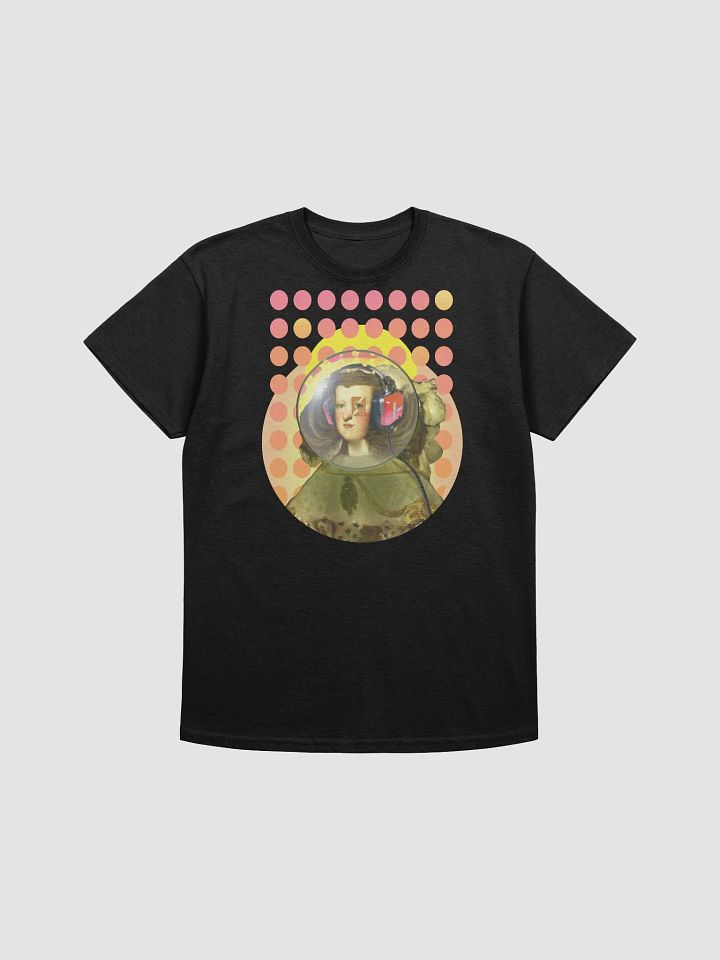 Queen of Space, by Frank Fonik (AM/FM Radio Headphone), Techno EDM, Unisex t-shirt product image (2)