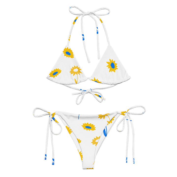 Sunflower Serenade Recycled Bikini Set product image (2)