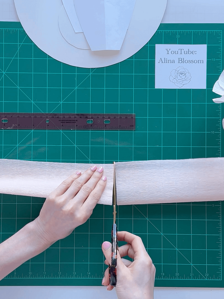 DIY Giant Paper English Rose: Templates from Video Tutorial + Materials Checklist product image (2)