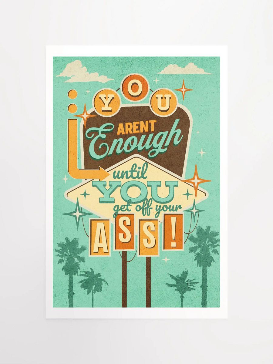 GET OFF YOUR ASS PRINT product image (7)