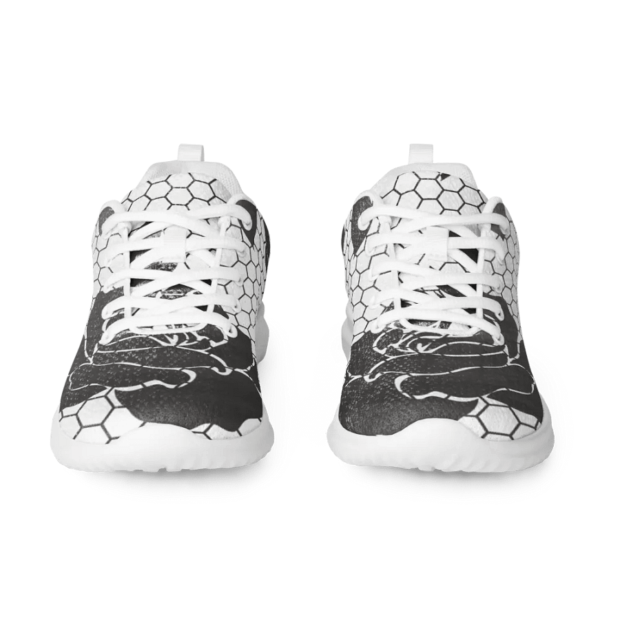Floral Distortion Women's Athletic Shoes product image (7)