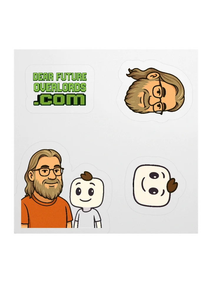 Dear Future Overlords Stickers product image (3)