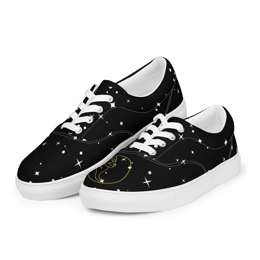 Starry Leo Lace-Up Canvas Shoes product image (4)