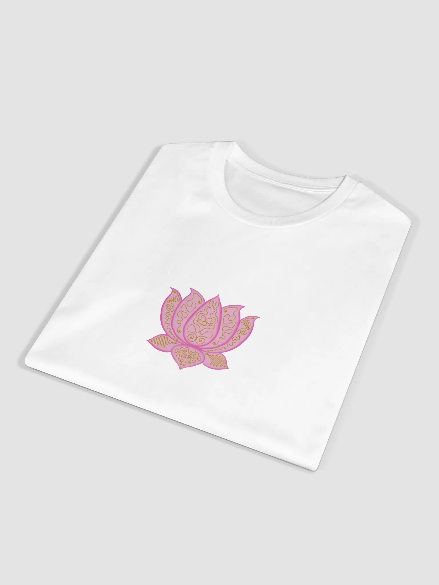 Golden Lotus Eye Unisex T-Shirt product image (4)