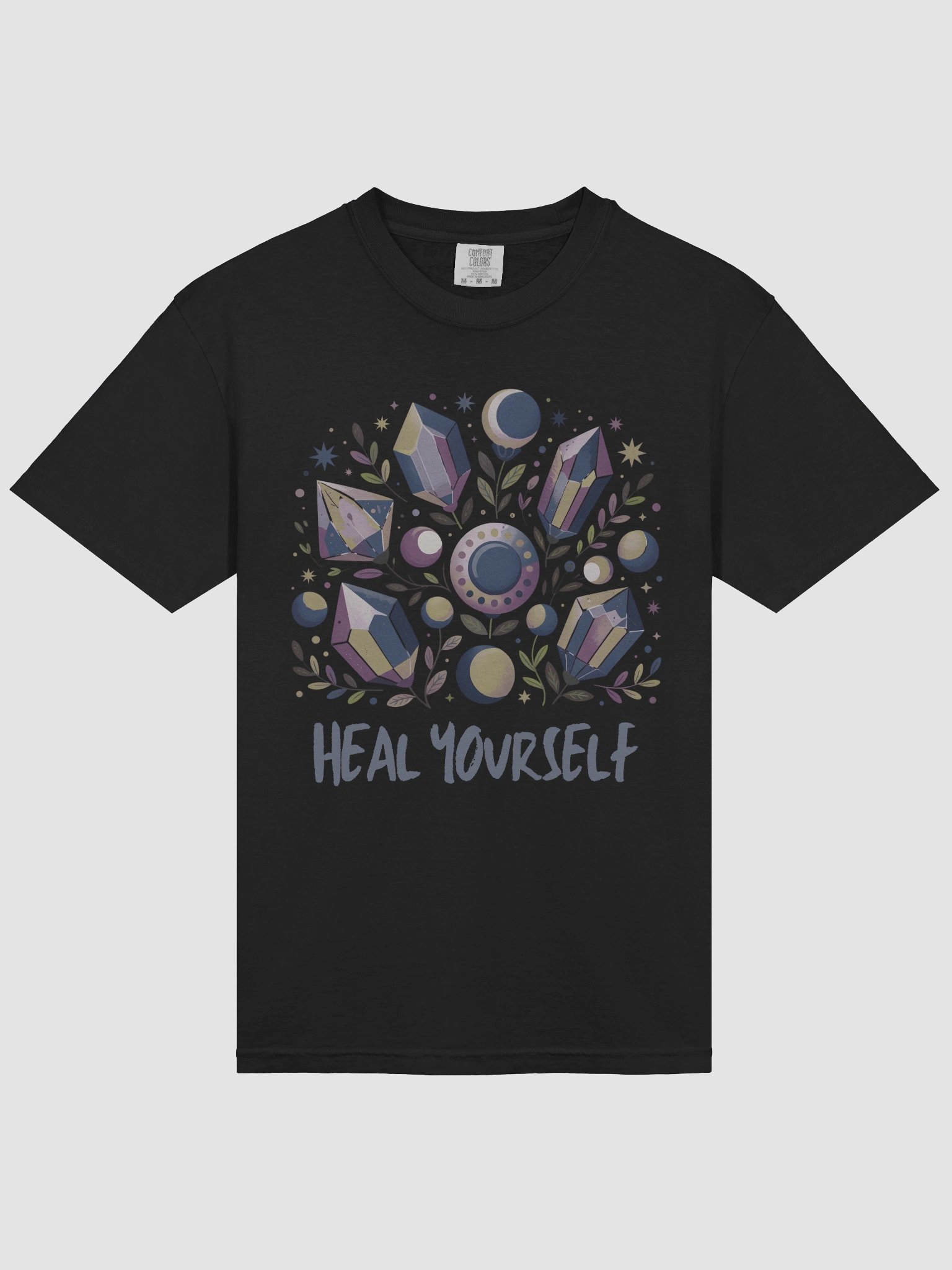 Celestial Crystal Healing Comfort Colors 1717 T-Shirt product image (15)