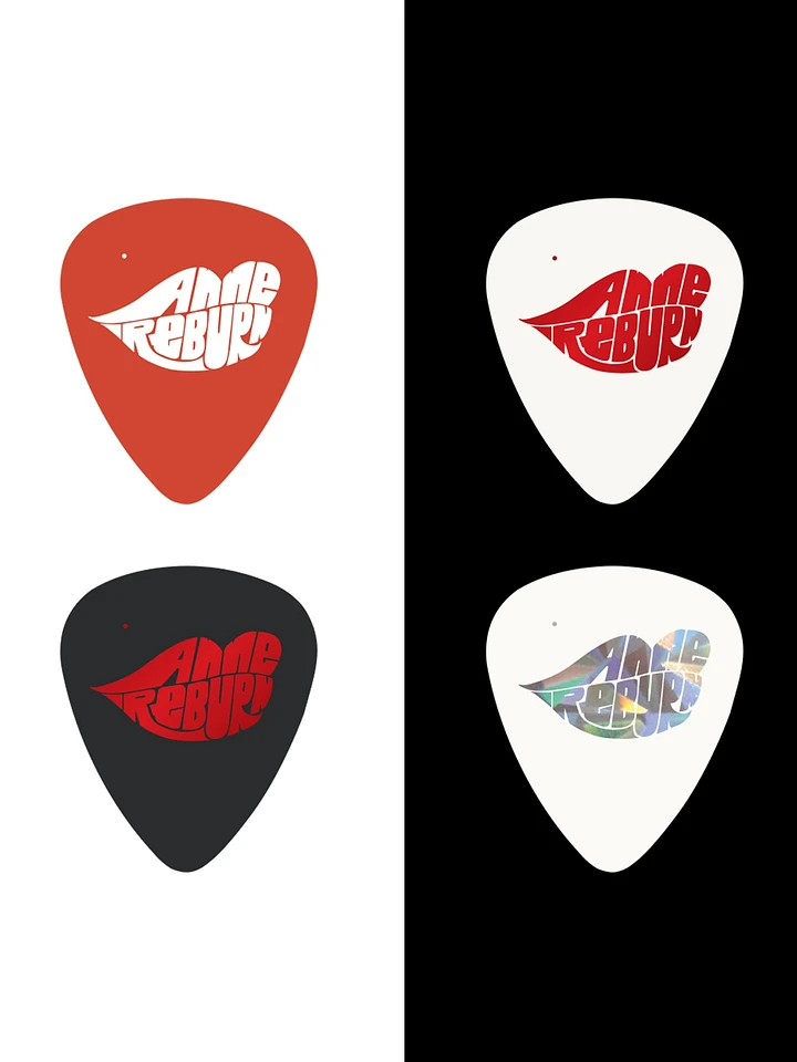 4-Pack Logo Guitar Picks product image (1)