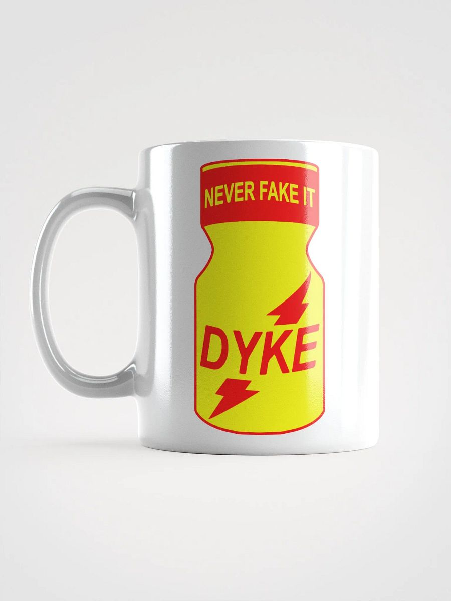 Dyke Poppers Mug 👃 White product image (6)